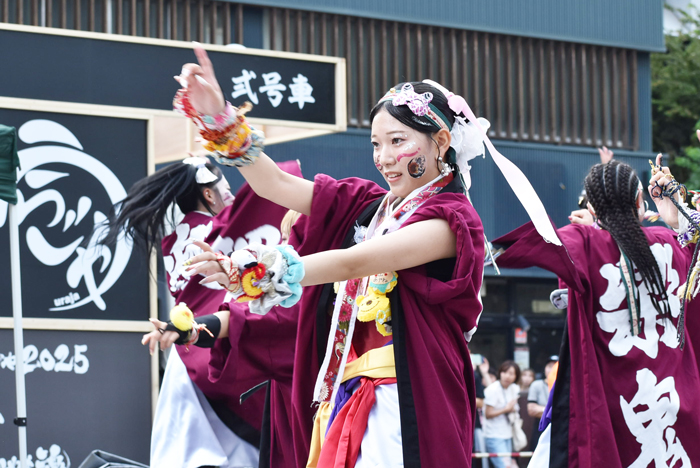 よさこい衣装・祭り衣装　　岡山うらじゃ連楽鬼様 