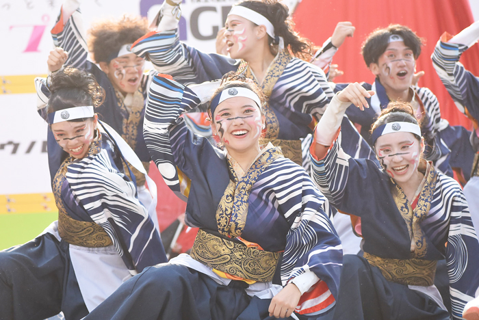 よさこい衣装・祭り衣装　　岡山うらじゃ連蓮雫様 