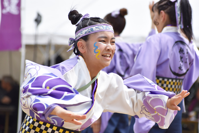 よさこい衣装・祭り衣装　　吉備の中山桃鬼妃様 