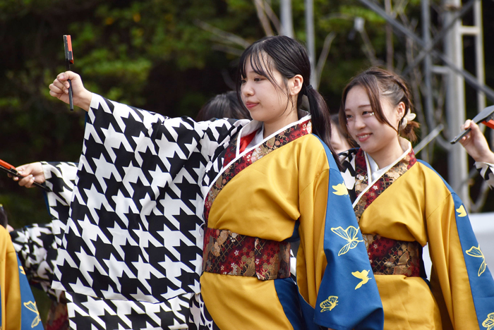 よさこい衣装・祭り衣装　　島根県立大学 よさこい橙蘭様 